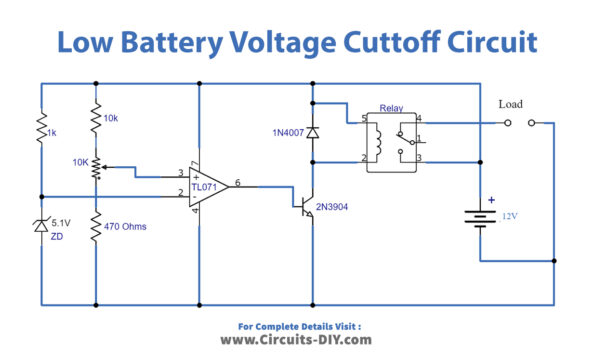 Low Battery Voltage Cut-off OR Disconnect