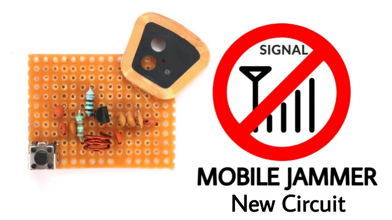 Mobile Signal Jammer Using A Transistor