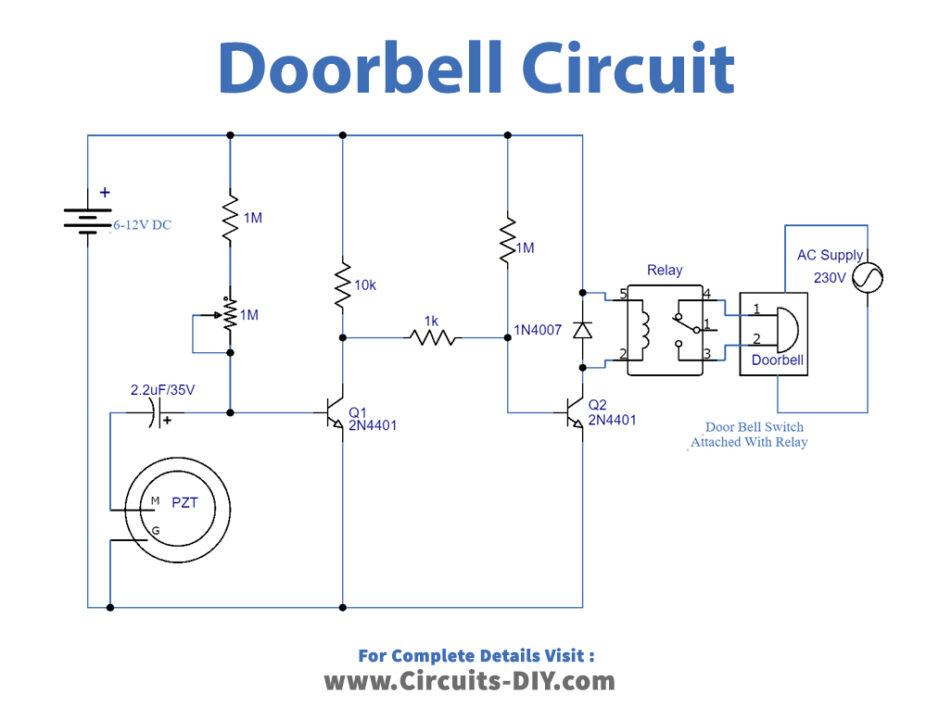 Doorbell-Piezoelectric-Sensor-Circuit-Diagram-Schematic