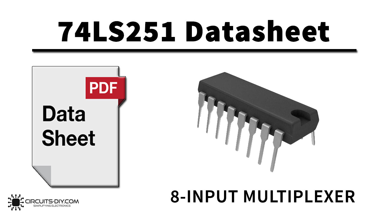 74LS251 8 To 1 Data Selector/Multiplexer With 3-State Output 