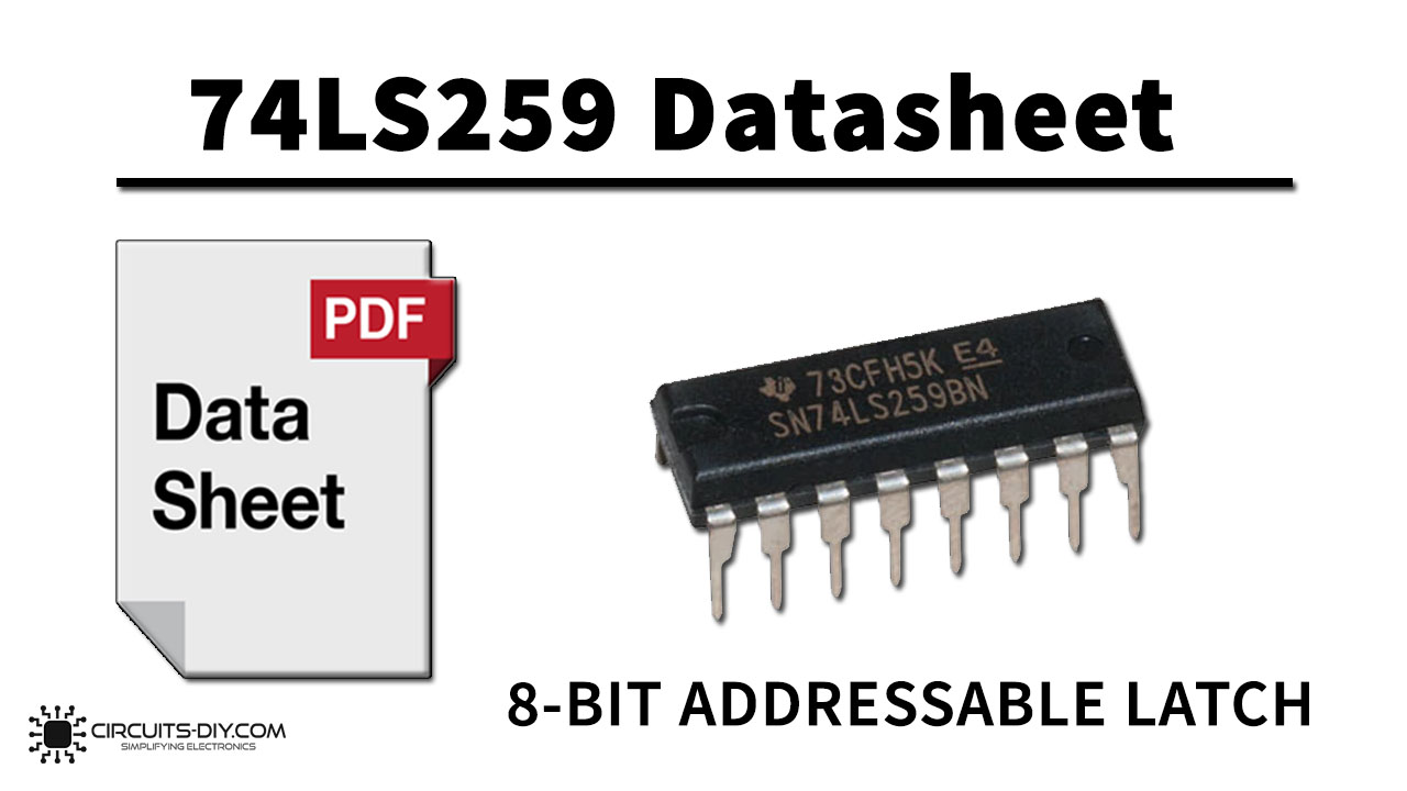 = SN 74 LS 259 N = adressierbares 8 Bit Latch , DIP16 5 x DL 259 D