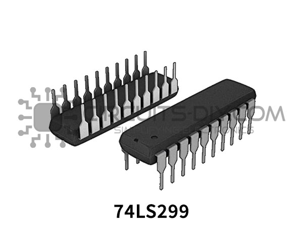 MOT  SN74LS299N 5x TEXAS Shift Register Single 8-Bit Serial/Parallel PDIP-20
