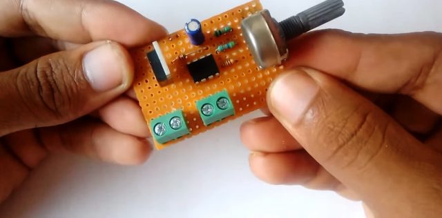 PWM Pulse Signal Generator Circuit Using LM Op IC