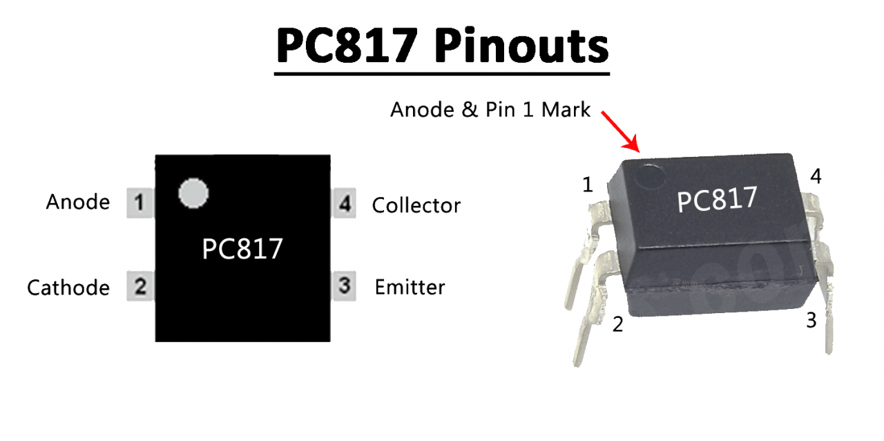 pc817-optocoupler-pinout