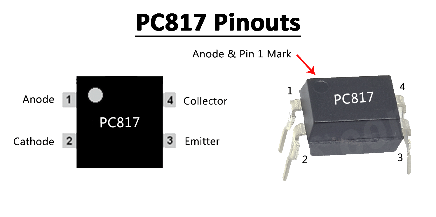 PC817 Pinout