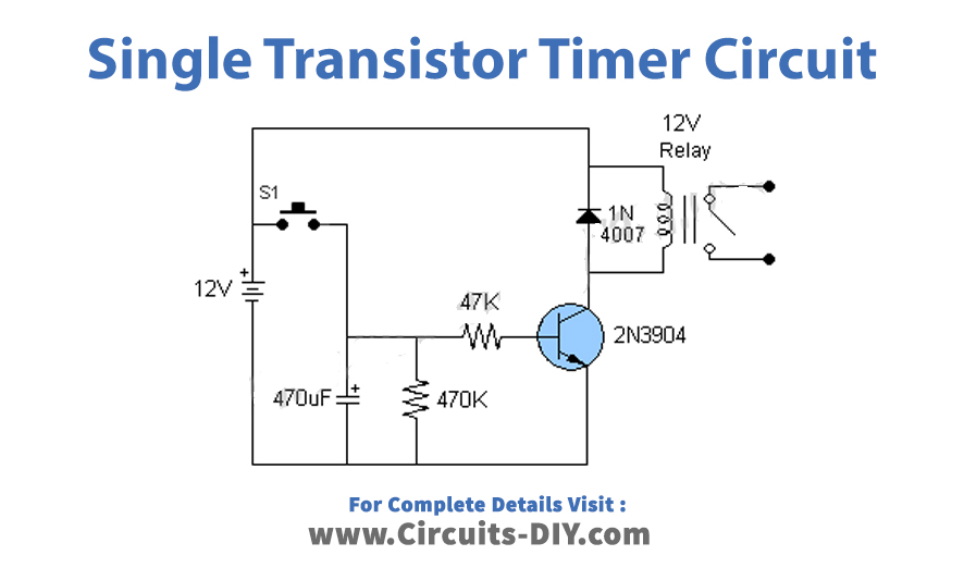 single-transistor-timer-circuit