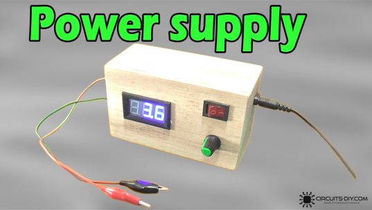 Simple Adjustable Power Supply Using LM317 Voltage Regulator