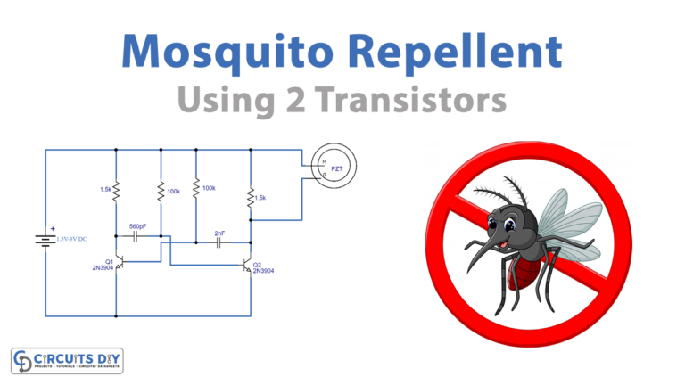 Mosquito Repellent Circuit Using Two Transistors