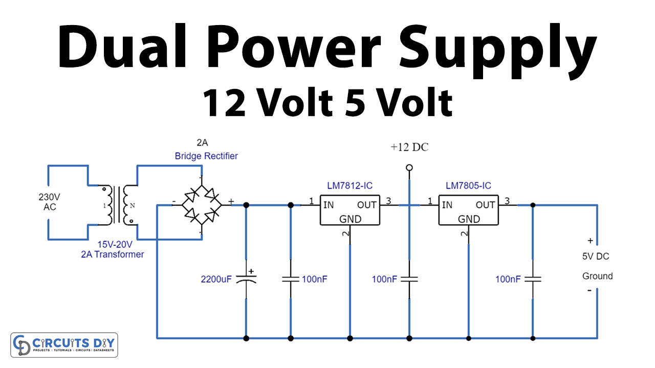 power supply circuit 5v