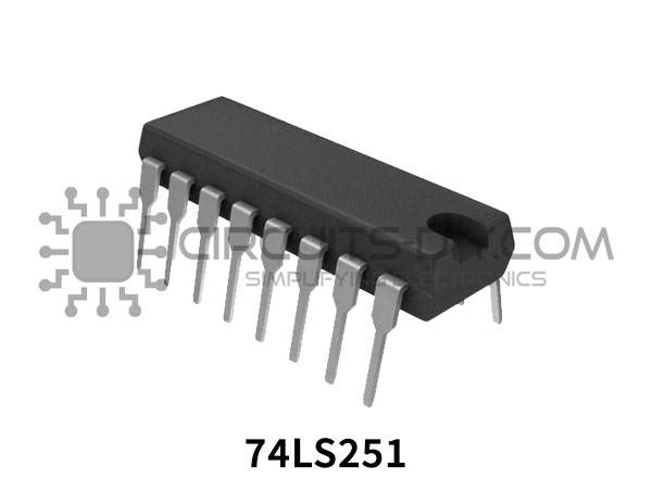 74LS251 8 To 1 Data Selector/Multiplexer With 3-State Output 
