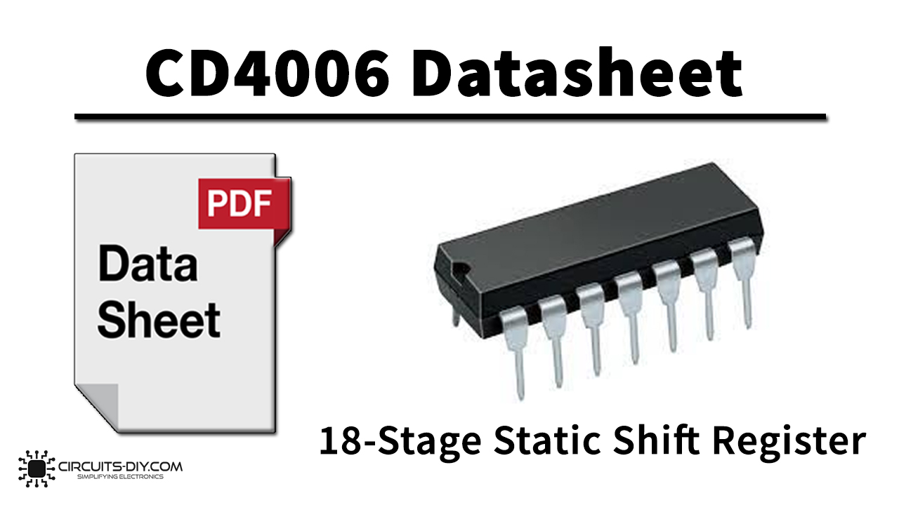 4006b mc14006 CMOS 18-Stage Shift registre dil14 4006 cd4006