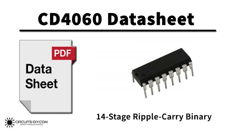 Cd4060 14 Stage Ripple Carry Binary Counter Datasheet 0307