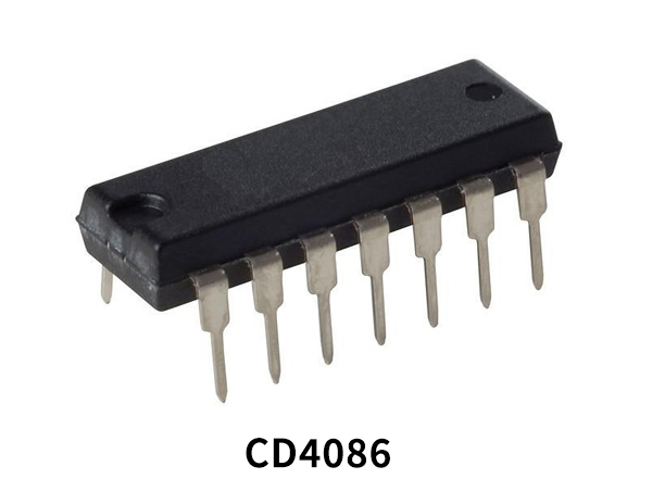 10PCS CD4086BE CMOS EXPANDABLE 4-WIDE 2-INPUT AND-OR-INVERT GATE 