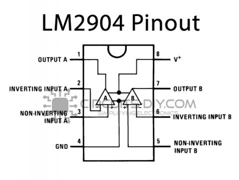 Lm2904 схема включения