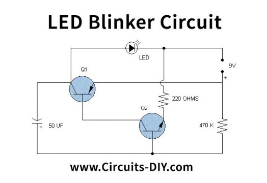 12v Led Blinker Circuit Diagram