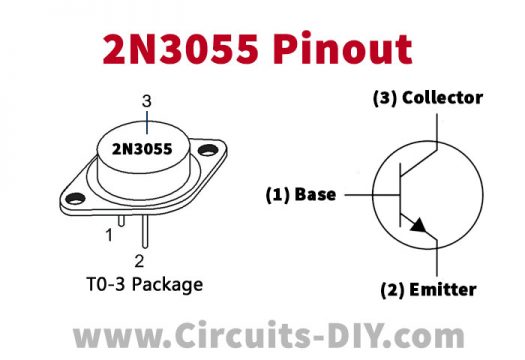 2N3055 NPN Power Transistor - Datasheet