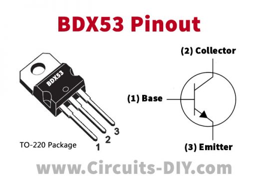 BDX53 NPN Darlington Power Transistor - Datasheet