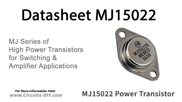 MJ15022 Datasheet