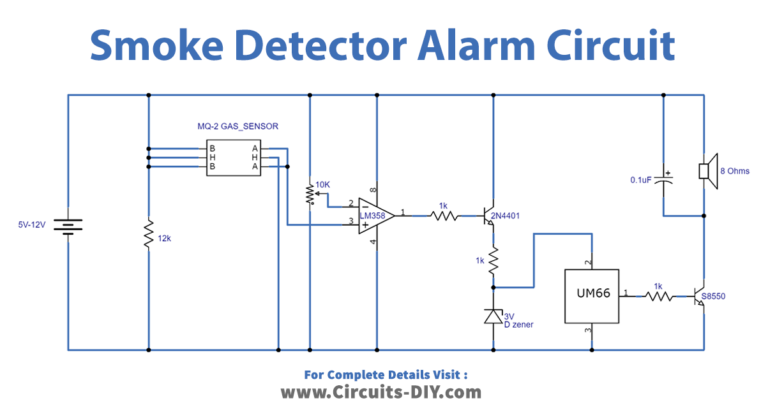 Smoke Detector Alarm using MQ2 Sensor