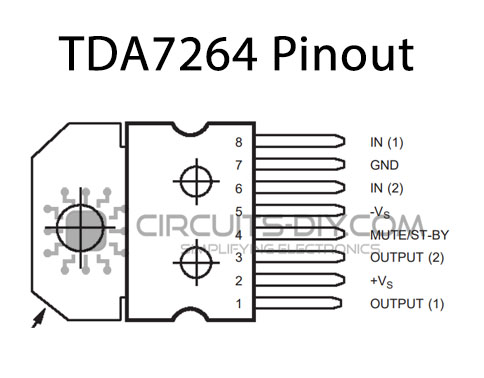 TDA7264 Original New ST Integrated Circuit TDA-7264 