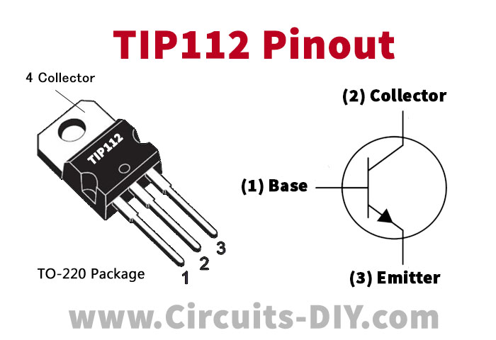Estimado Brillar Mierda TIP112 NPN Power Darlington Transistor - Datasheet