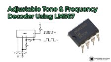 0.01hz To 500khz Adjustable Tone Frequency Decoder Using Lm567