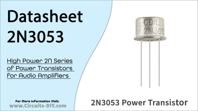 2N3053 Datasheet