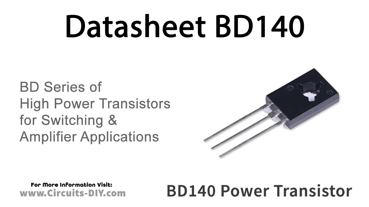 Transistor BD140 BD 140 1,0 A PNP 80 V 5 Stk 12 W