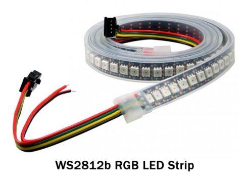 How To Interface WS2812B Addressable RGB LED Strip With Arduino UNO