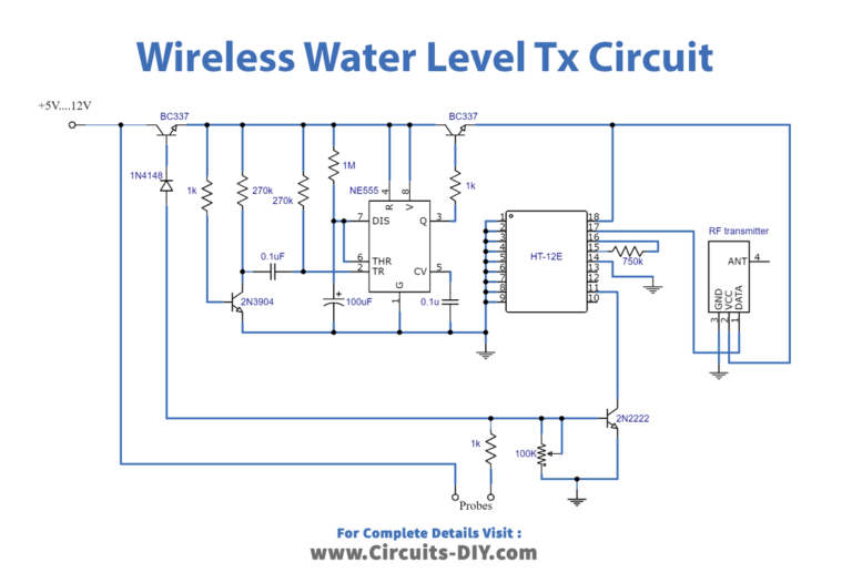 Wireless Water Level Indicator Sensor - Enhanced Version