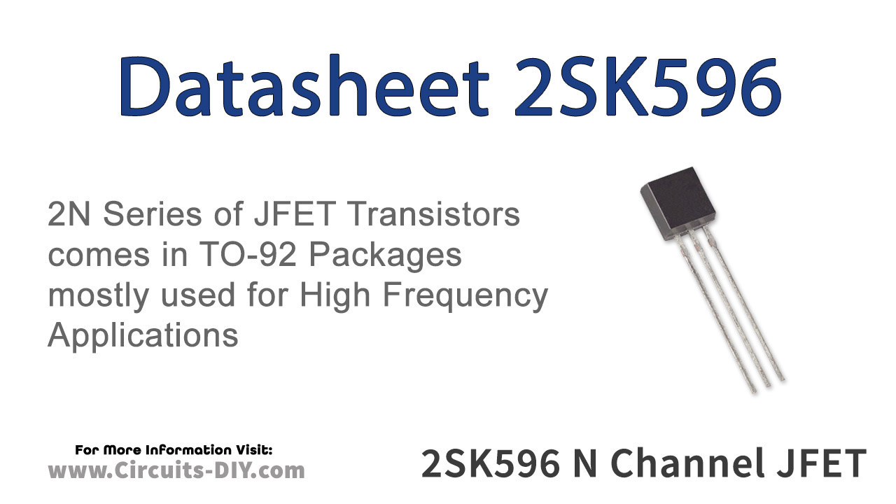 5x 2N3819 N-Channel Transistor 25V Transistor TO-92 