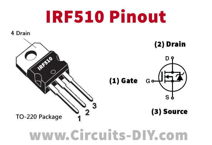 20PCS IRF 510 npbf IRF510N IRF510 potencia MOSFET de canal N 100 V 5.6 A Nuevo