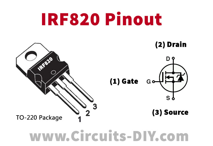 IRF820    IRF820PBF  500V  2,5A   50W   3R   TO220  NEW  #BP 10 pcs