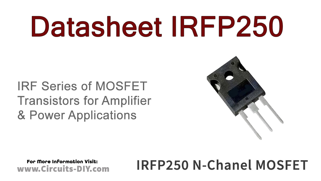 IRFP250 N-Kanal MOSFET 200V 33A Arduino Raspberry 0002 