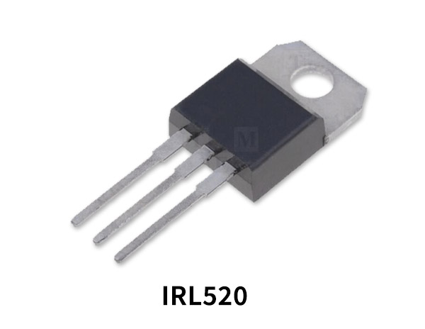 10 x New IRL520 IRL 520 Power MOSFET TO-220 IR 