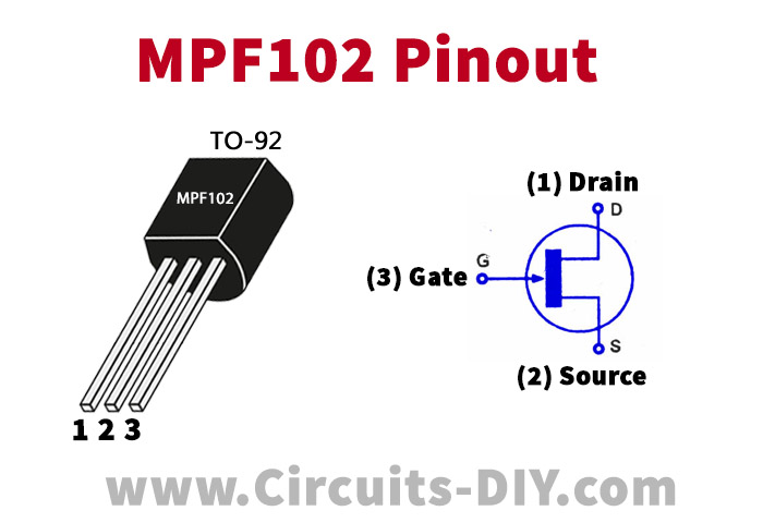10PCS RF JFET Transistor FAIRCHILD/ON TO-92 MPF102 MPF102G 