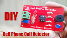 Cell Phone Call Detector using LM358 IC