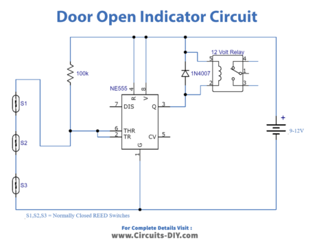 Door Open Indicator For Multiple Doors