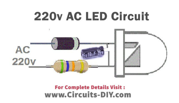 How To Connect Led Light To 220v Ac