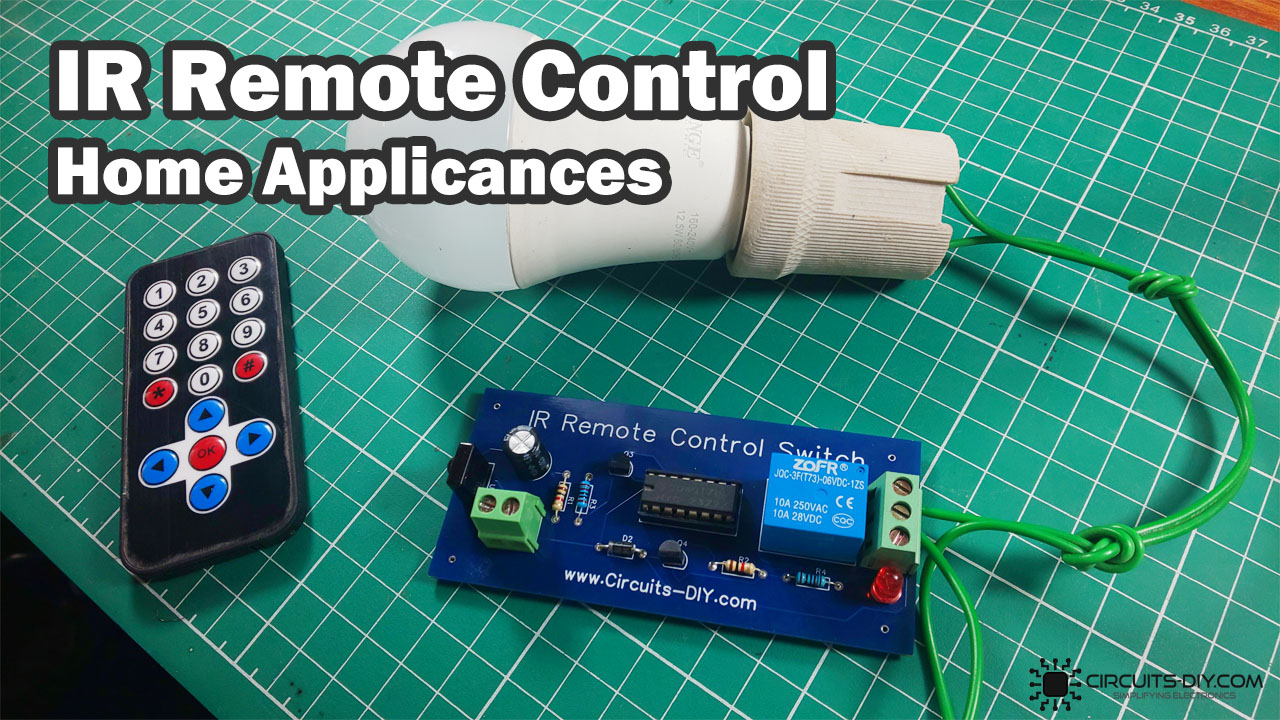 Control Home Lights With an IR Remote : 7 Steps (with Pictures) -  Instructables