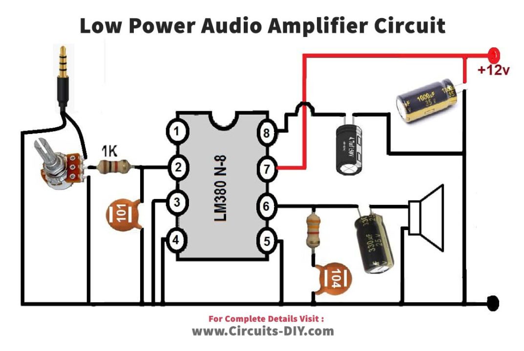 low-power-audio-amplifier-circuit