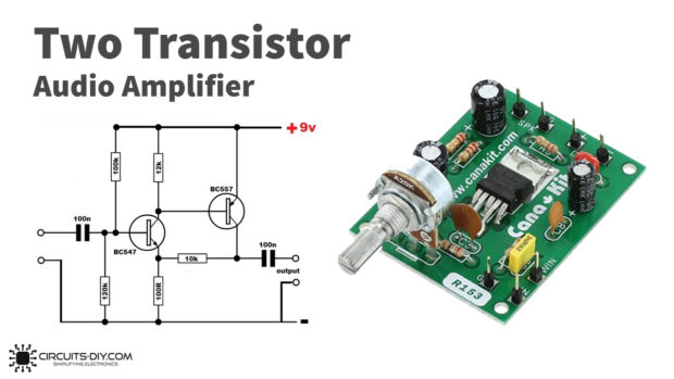 Two Transistor Audio Amplifier Circuit