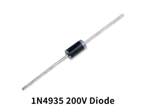 1N4935 200V 1A Fast Recovery Diode - Datasheet