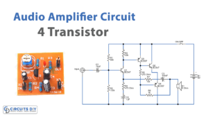 4 Transistor Audio Amplifier Circuit