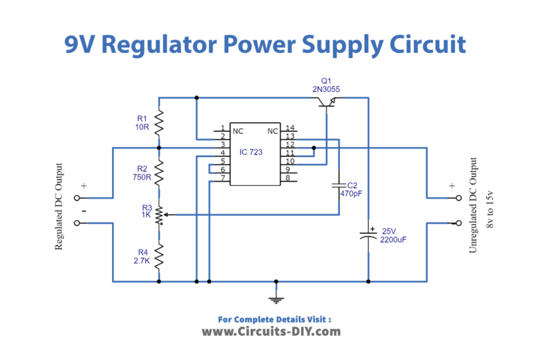 9v Regulated Power Supply Circuit