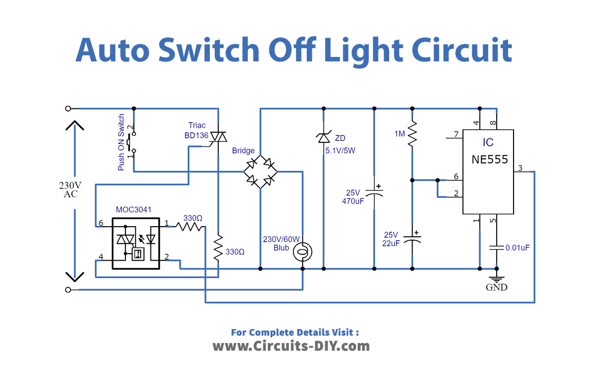 Auto Switch off Light Circuit