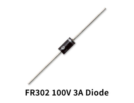 FR302 100V 3A Fast Recovery Diode - Datasheet