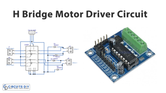 H-Bridge-Motor-Driver-Circuit-L293D