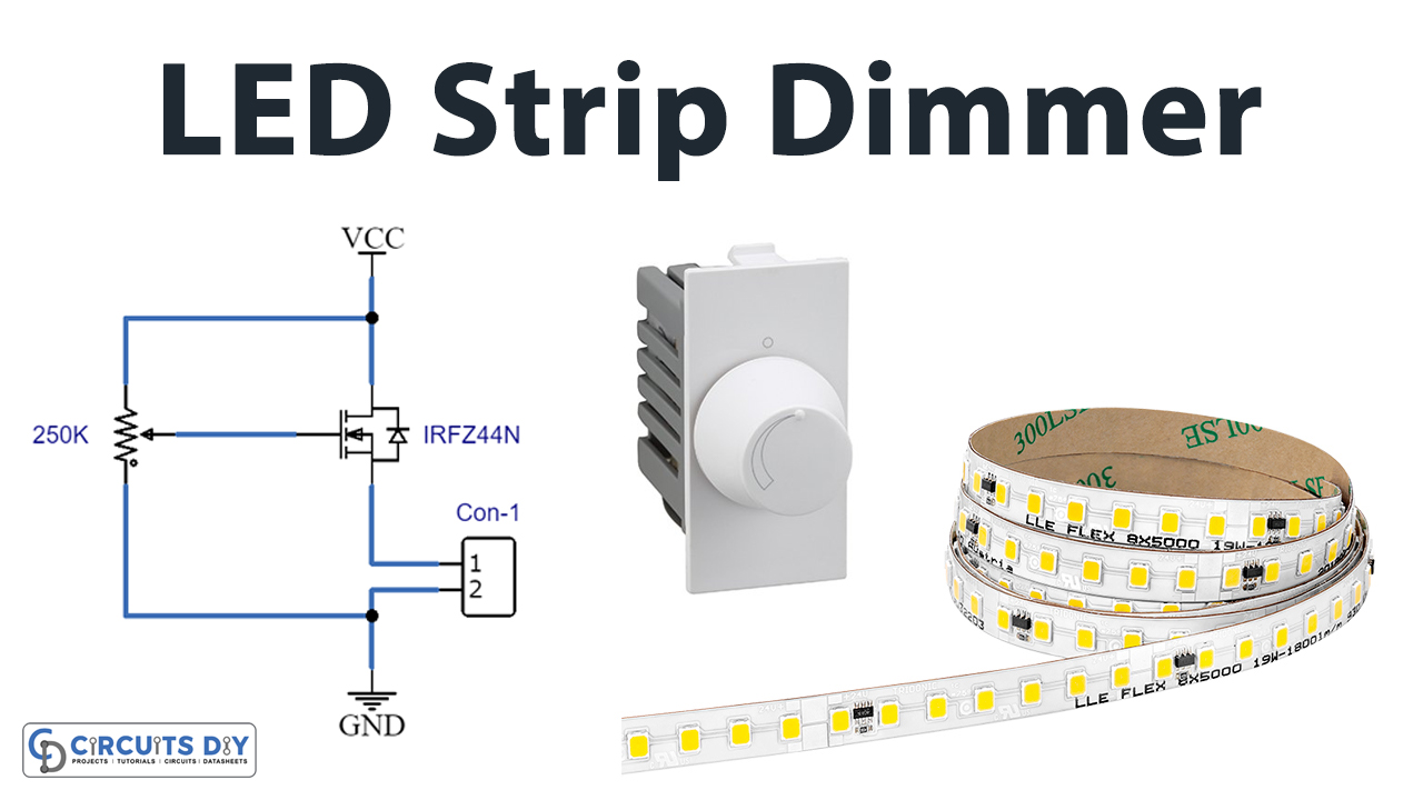 Dimmer with IRFZ44N MOSFET