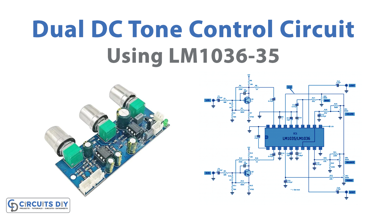 LM1036-LM1035 Dual DC Tone Control Circuit